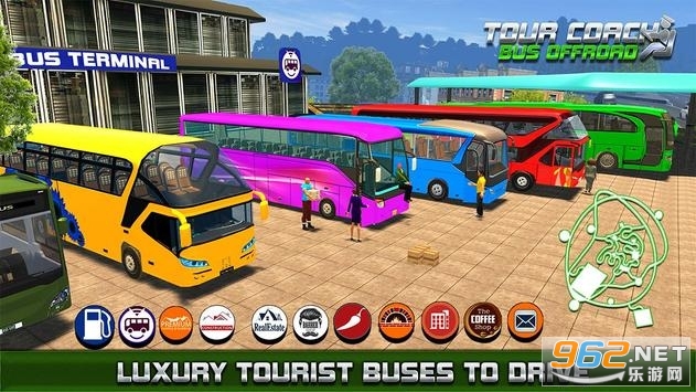 Tourist Coach Bus Highway Driving���ΰ�ʿ��·��ʻ��Ϸ�ֻ��� v1.1.1��ͼ4