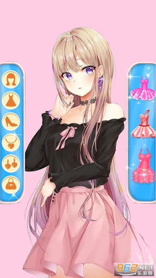 Usagi Anime Dress Up游戏截图0