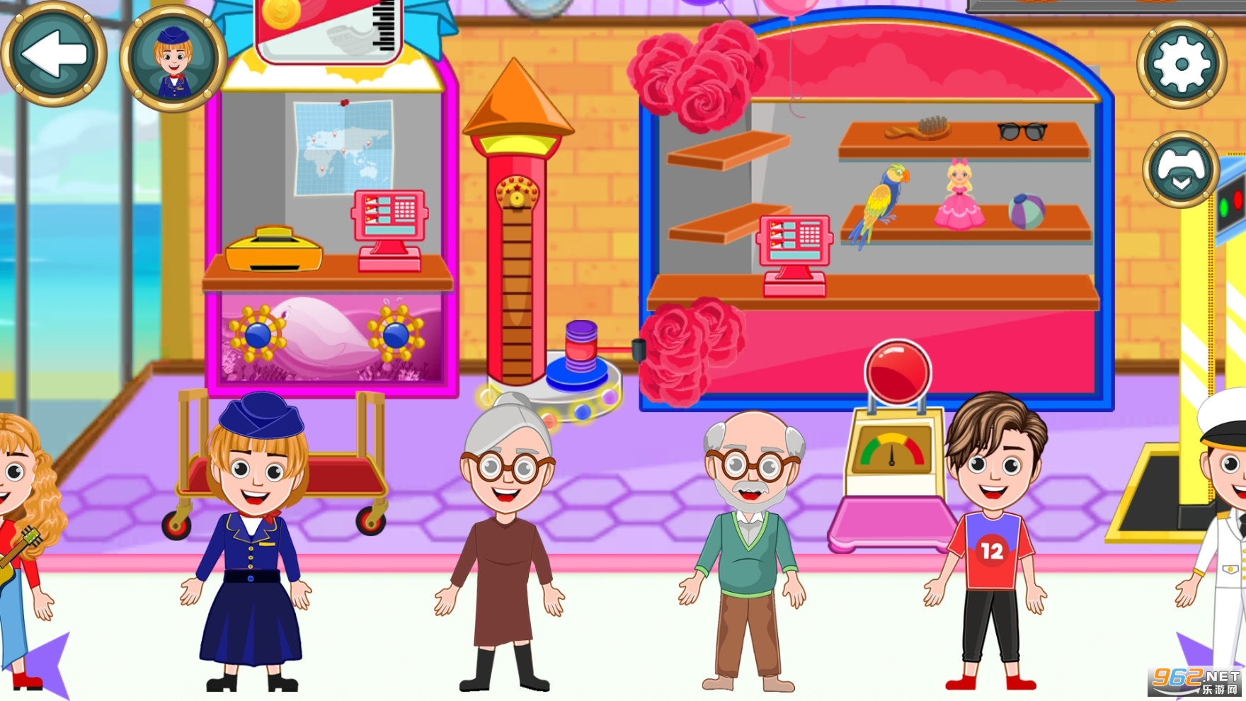 �׼�С����ð��Miga Town: island adventure��Ϸ��ͼ1