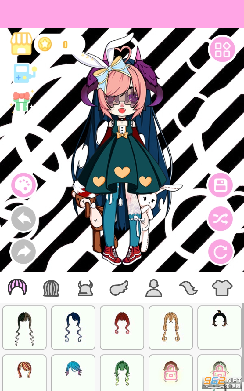 魔幻装扮女孩系统游戏截图0