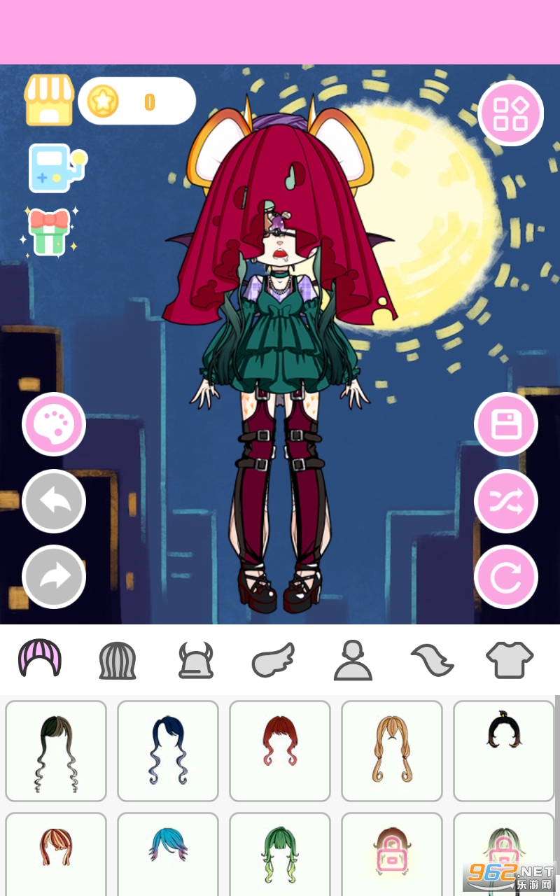 魔幻装扮女孩系统游戏截图1