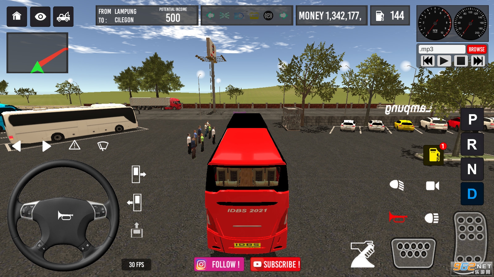 IDBS印尼巴士模拟器无限金币版(IDBS Bus Simulator)截图3