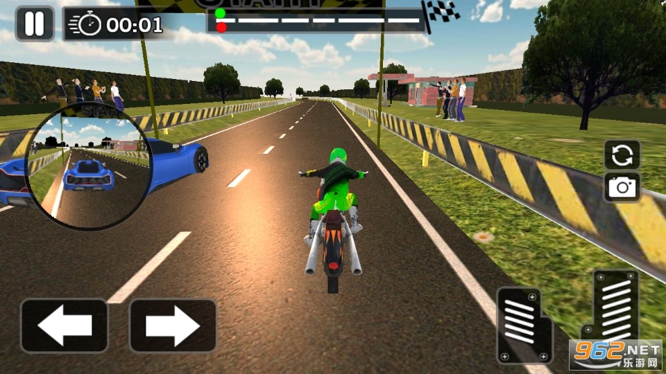 Sports Car vs Moto Bike Riding(Ħ�г��Ծ�������Ϸ)��ͼ3
