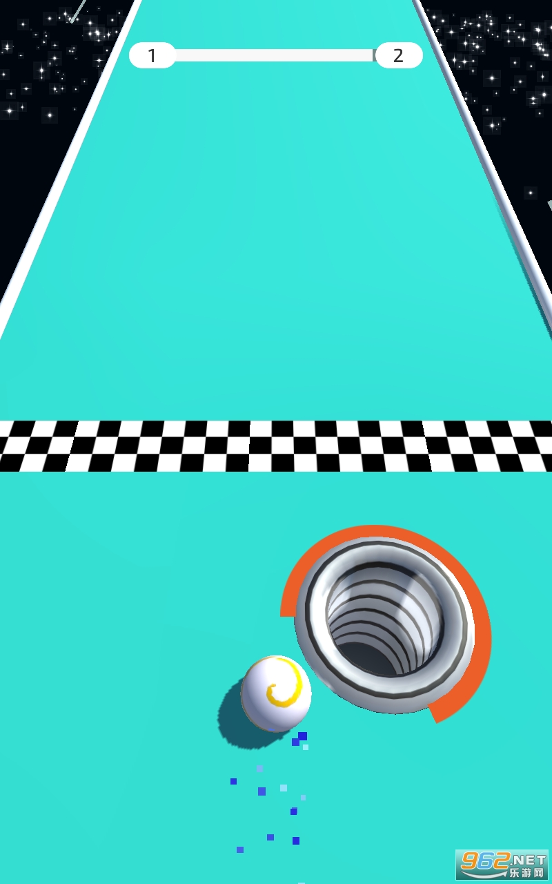 Hollo Ball 3D : Circle Hole Run霍洛球3D游戏截图2