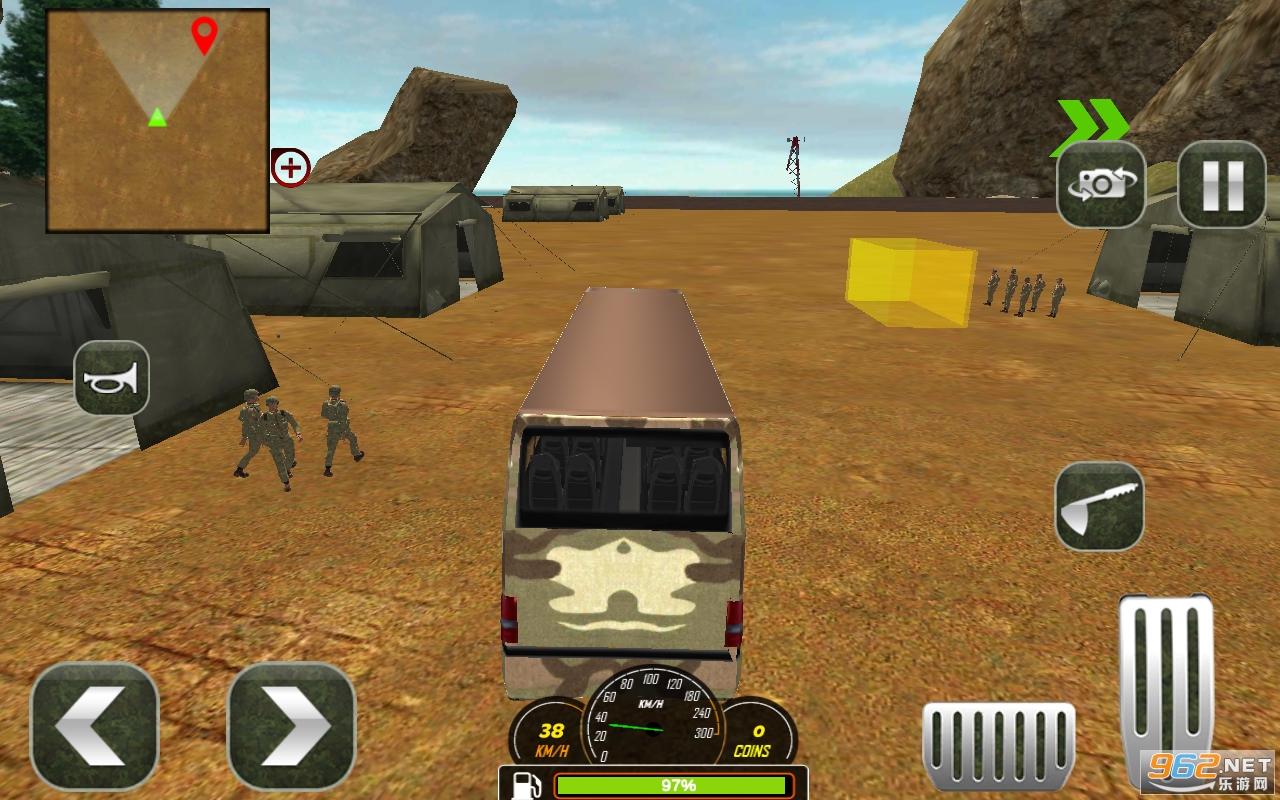 Army Bus Driving - Military Coach Transporter(Army Bus Driving Military Coach Transporter游戏)截图0
