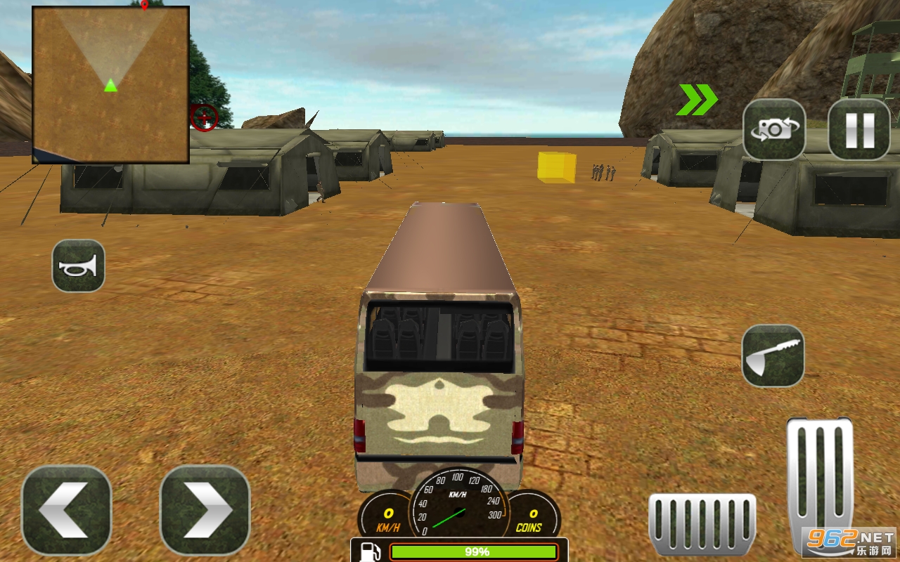 Army Bus Driving - Military Coach Transporter(Army Bus Driving Military Coach Transporter游戏)截图1