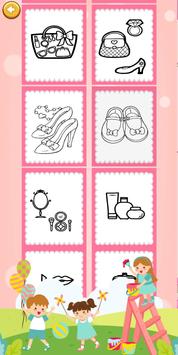 Glitter Makeup Coloring Book��Ϸ��ͼ1