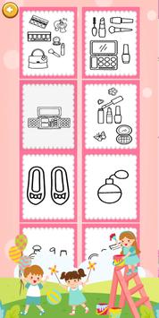 Glitter Makeup Coloring Book��Ϸ��ͼ2