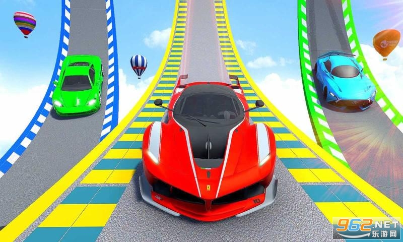 ����Ӣ���������޽�Ұ�(Superhero Car Stunt Mega Ramps)��ͼ0