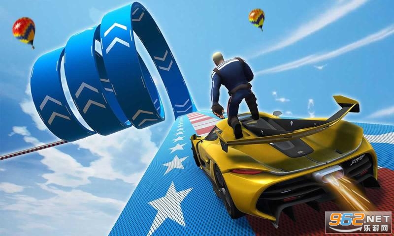 ����Ӣ���������޽�Ұ�(Superhero Car Stunt Mega Ramps)��ͼ3