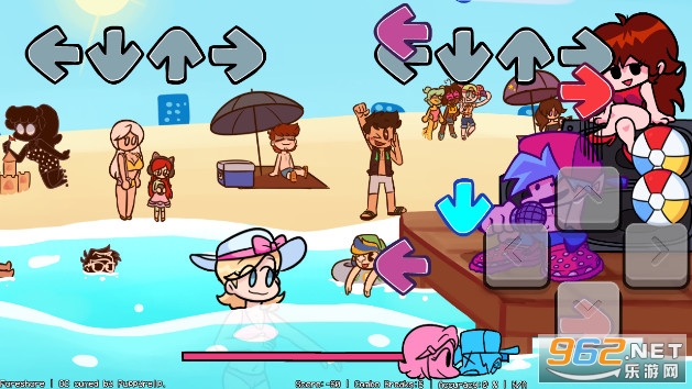 周五夜放克foreshore浅滩派对FNF : Foreshore(困难模式)截图4