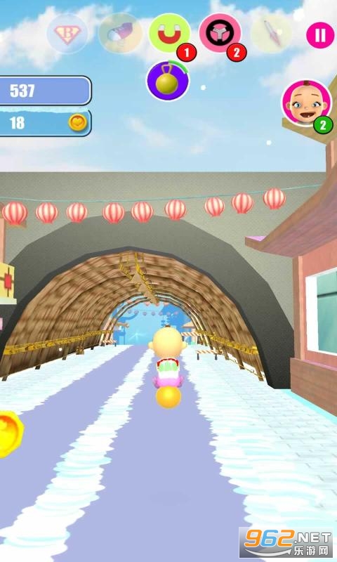 Baby Snow Run Running Game(Ӥ��ѩ�ؿ�����Ϸ)��ͼ4