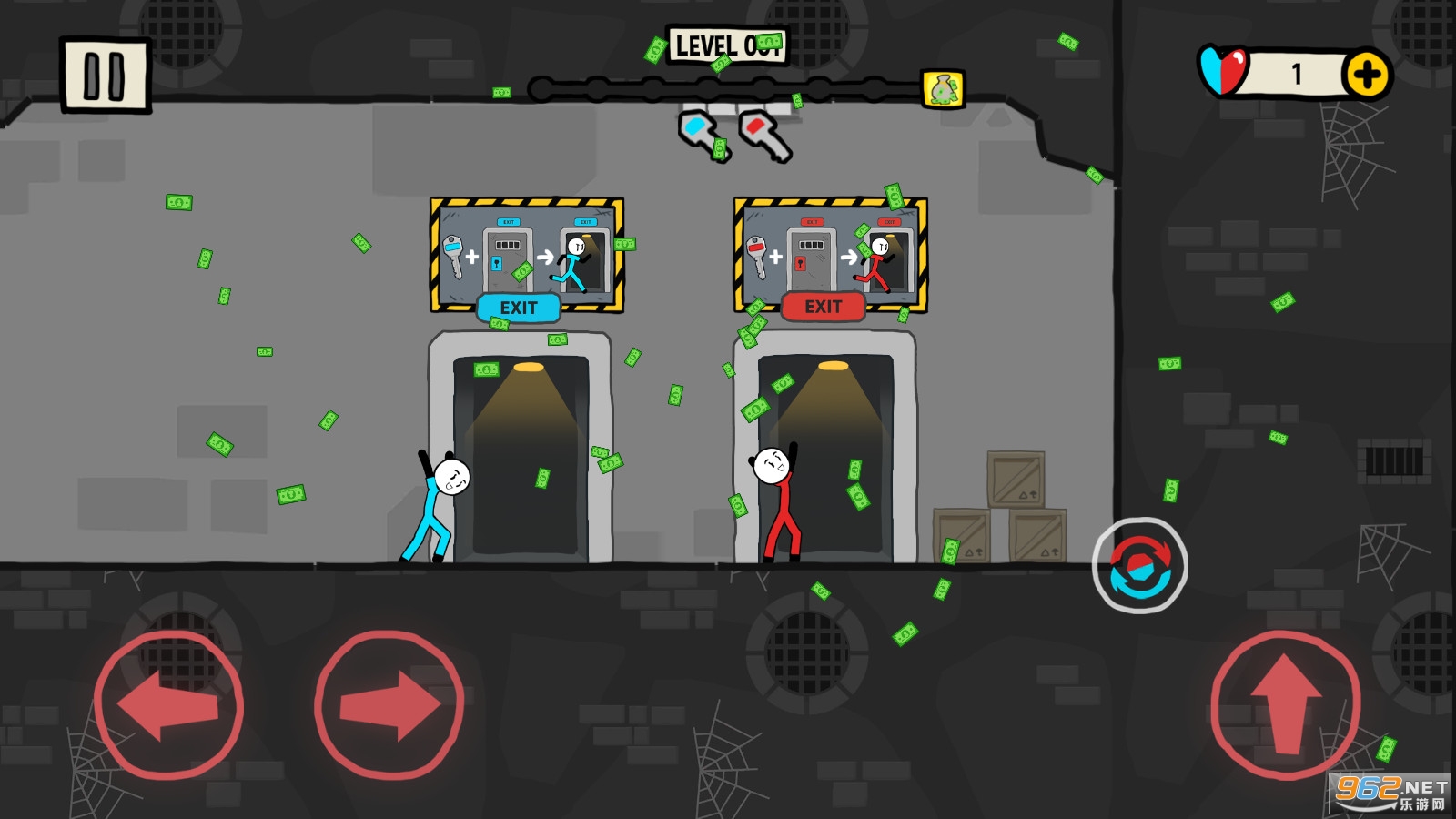 ���������Խ��Stickman Escape��ͼ1