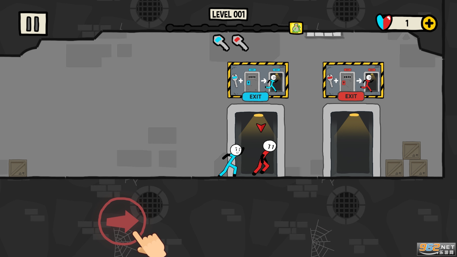 ���������Խ��Stickman Escape��ͼ2