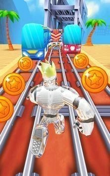 Subway Robot Surf 2 - Running Games 2021(地铁机器人冲浪2游戏最新版)截图0