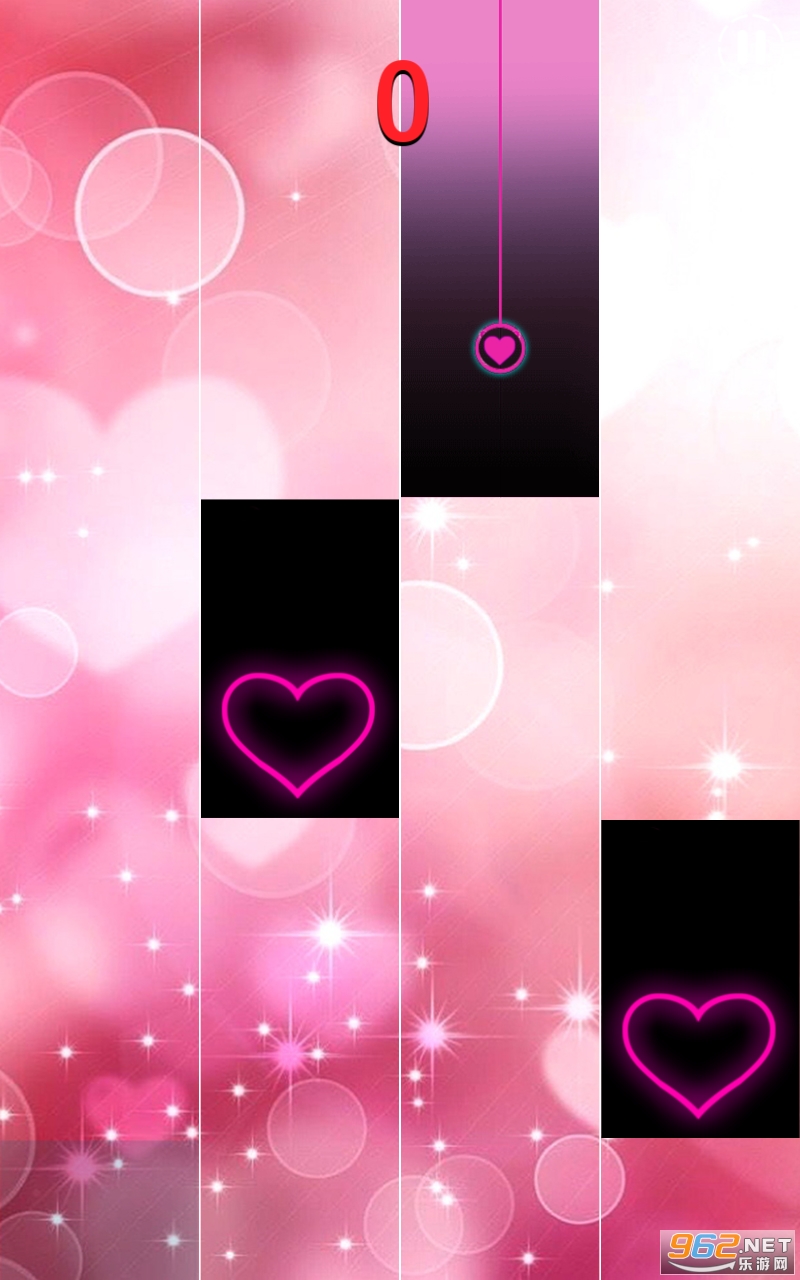 心形钢琴砖无限金币版(Piano Tiles)截图1