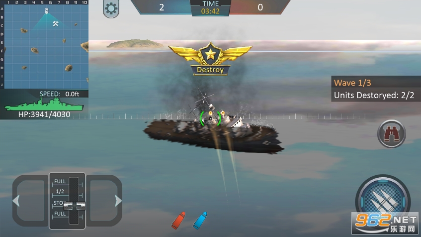 ս��ͻϮ3D(Warship Attack)v1.0.8��ͼ1