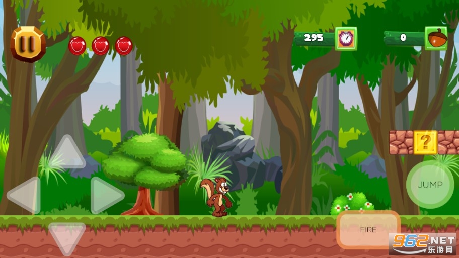 angry squireel adventure jungle(��ŭ���������ð����Ϸ)��ͼ1