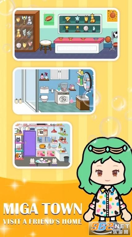 Miga Town: Visit a friend(�׼�С��ݷ����ѵļ���Ϸ)��ͼ2