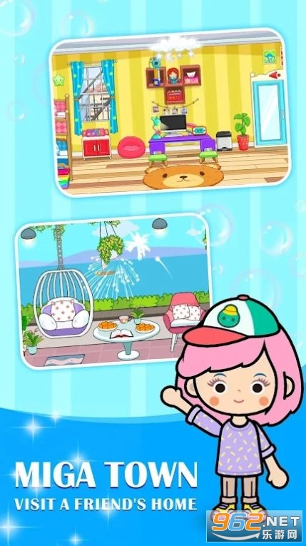 Miga Town: Visit a friend(�׼�С��ݷ����ѵļ���Ϸ)��ͼ1