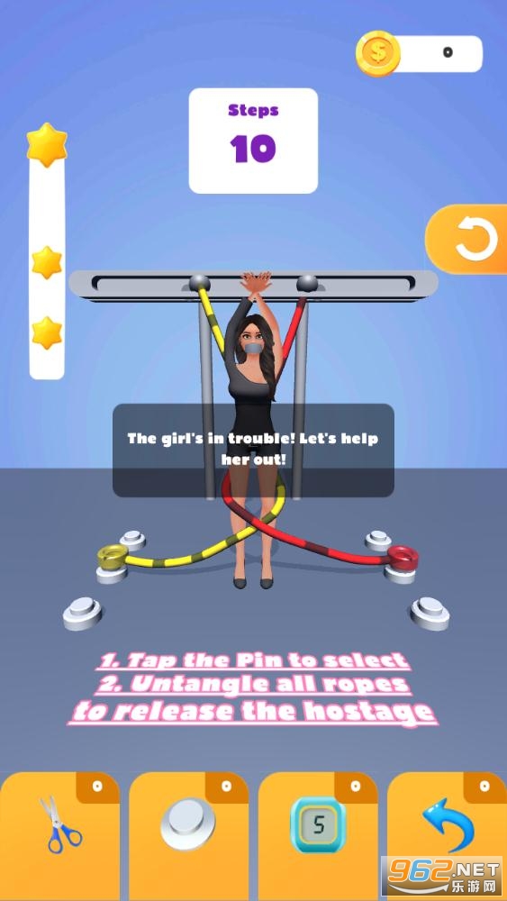 Rope Untangle Rescue(������Ů����׿��)��ͼ3