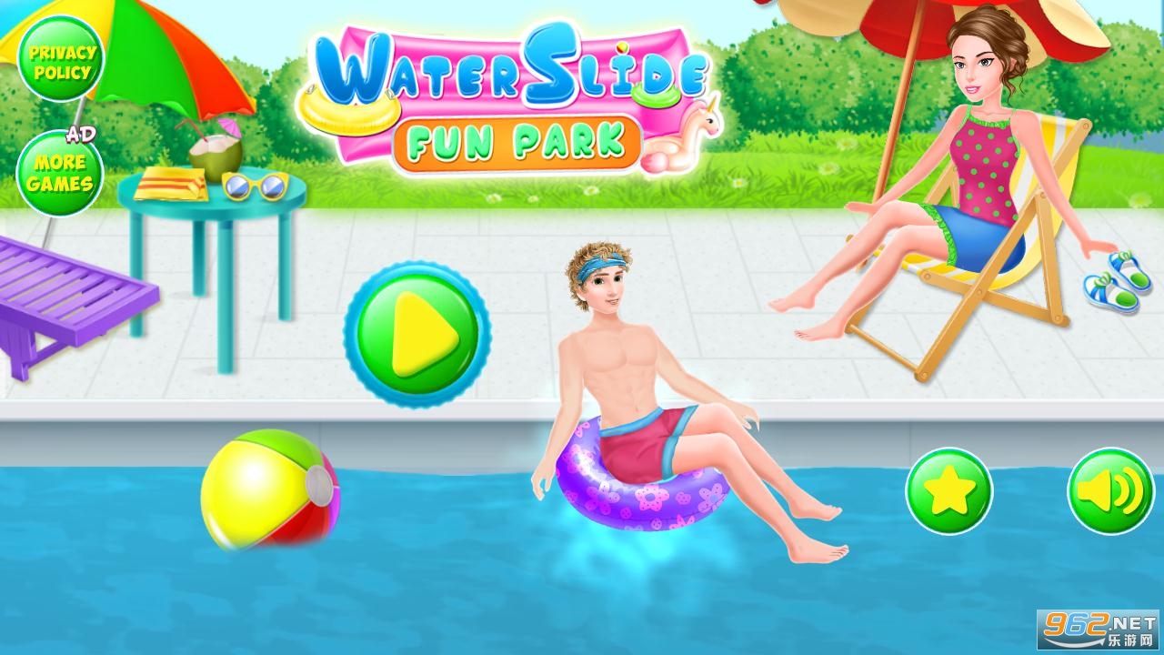 Water Slide Ride Fun Park(水上滑梯游乐园安卓版)截图3