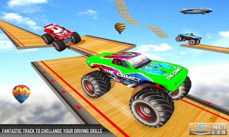 Monstor Truck Stunts Game(���Ĺ��￨����Ϸ)��ͼ1