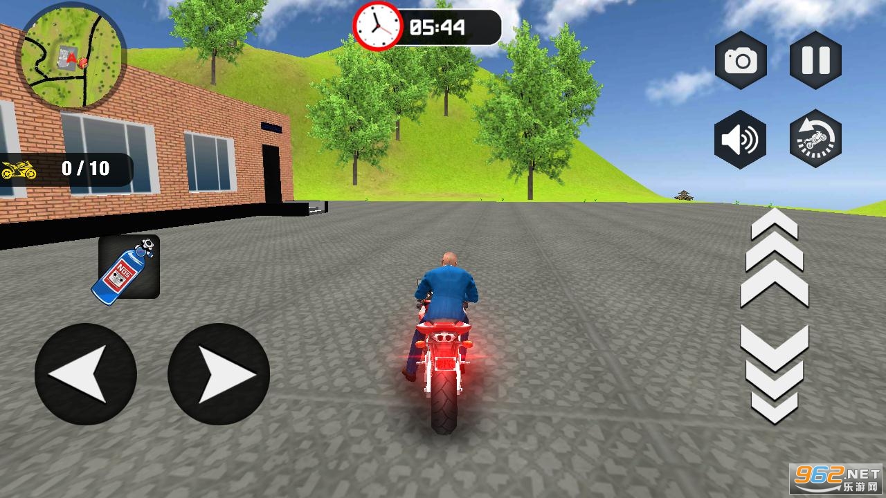 Real Motorbike Simulator Race 3D(��ʵĦ�г���ս����׿��)��ͼ2