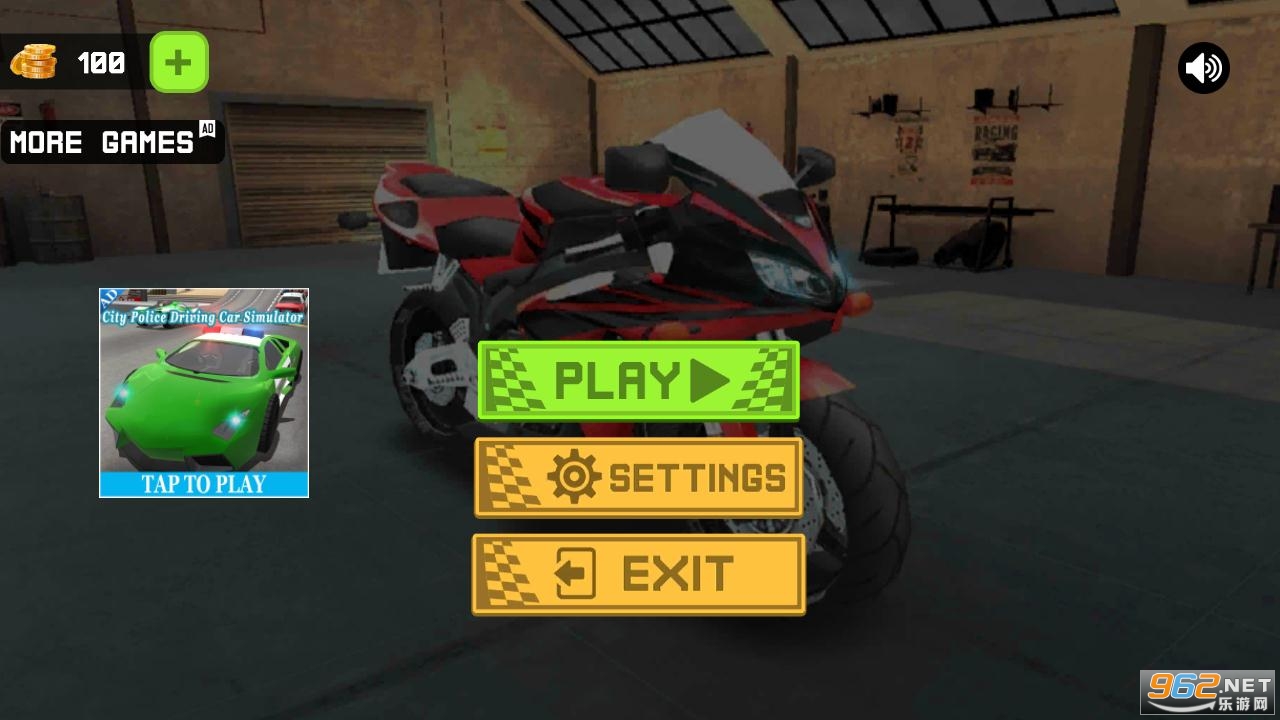 Real Motorbike Simulator Race 3D(��ʵĦ�г���ս����׿��)��ͼ1