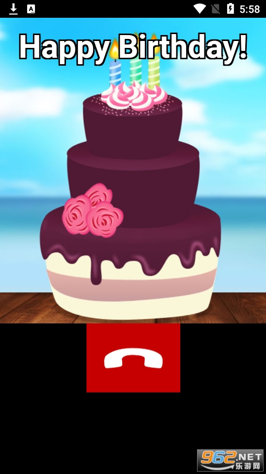 Fake Call Birthday Game(happy birthday fake call game��Ϸ)��ͼ1