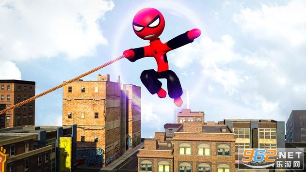 Ultimate Spider-StickMan Rope Hero Fight(�ռ�֩��������Ӣ�۴�ս)��ͼ1