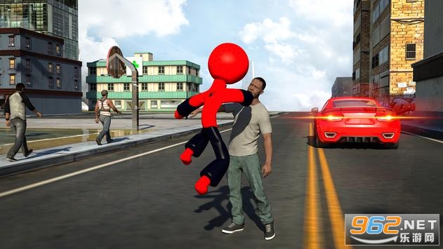 Ultimate Spider-StickMan Rope Hero Fight(�ռ�֩��������Ӣ�۴�ս)��ͼ2
