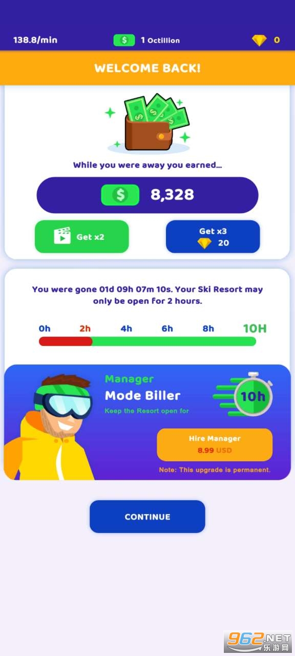���û�ѩ�����(Ski Resort: Idle Tycoon)��ͼ0