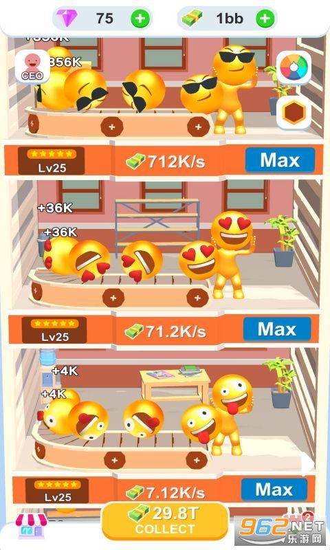 Idle Emoji Factory(���ñ��鹤����Ϸ)��ͼ2