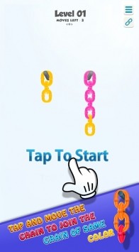 Sort Color Chain(������ɫ�����°���Ϸ)��ͼ2