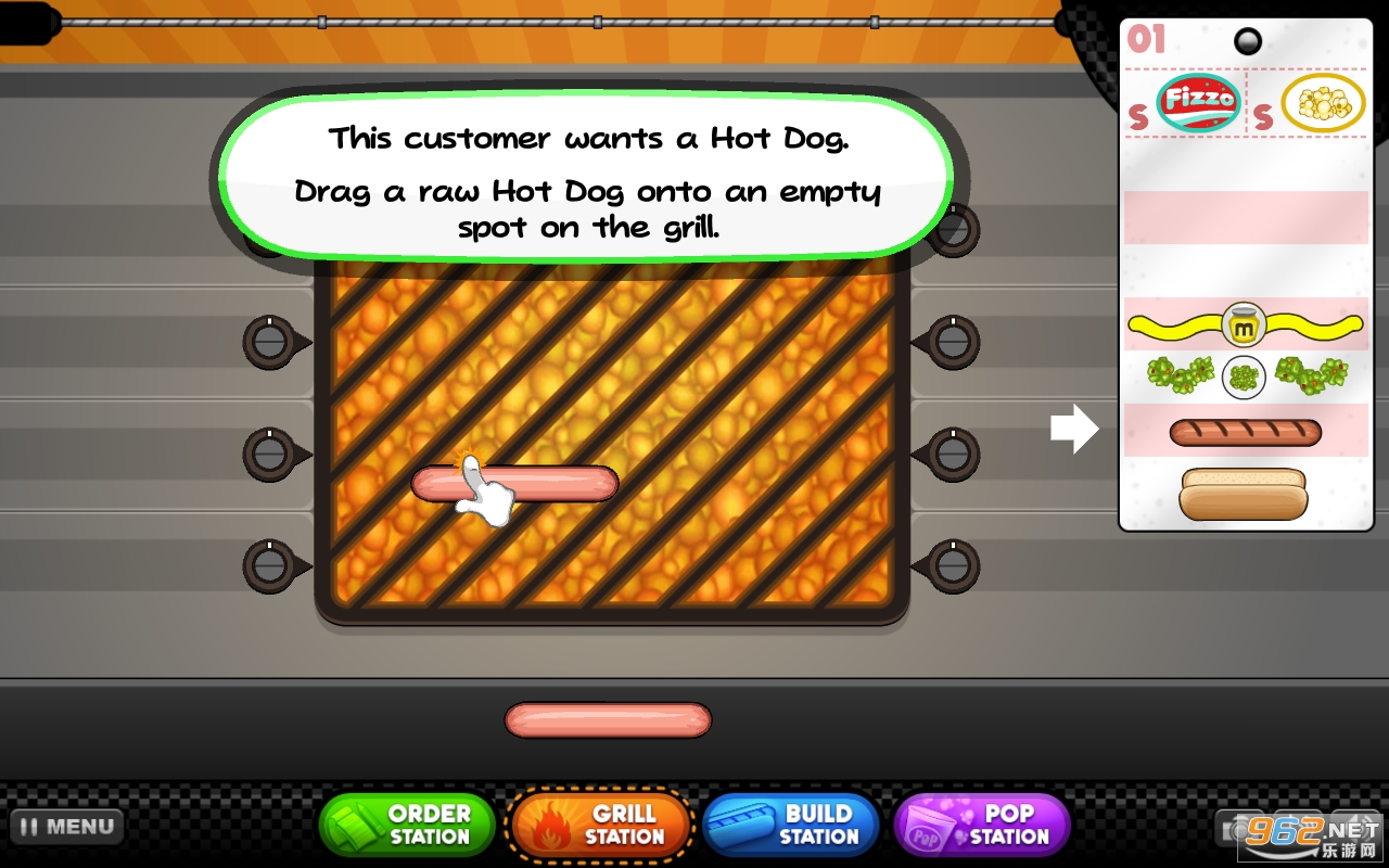 Papa�ϵ����ȹ���hd(Papas Hot Doggeria HD)��ͼ0