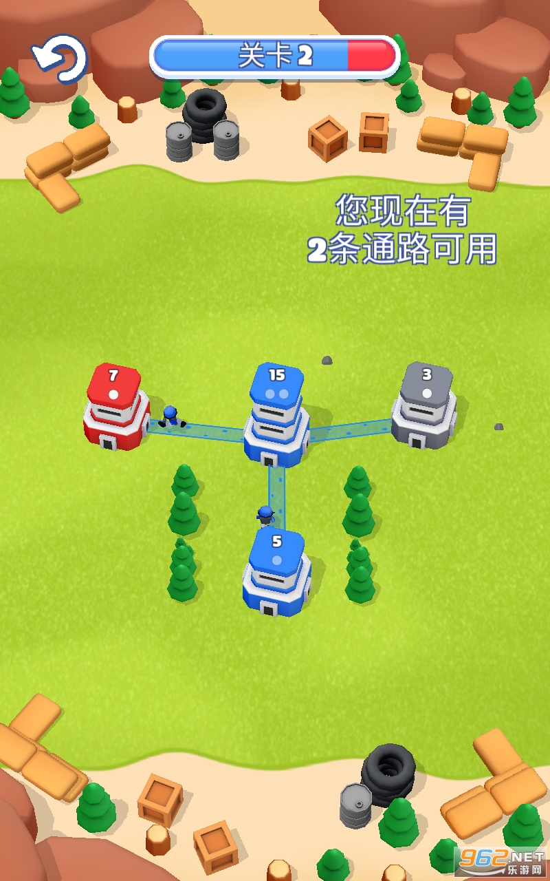 塔楼之战去广告版(Tower War)截图1