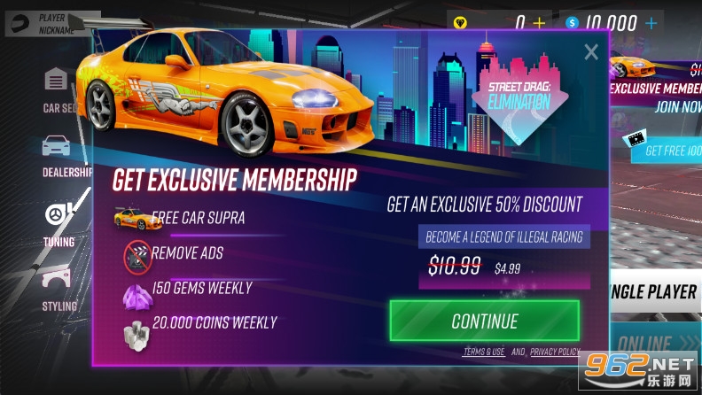 ��ͷ쭳�����pvp��Ϸ(Street Drag: Elimination)��ͼ3
