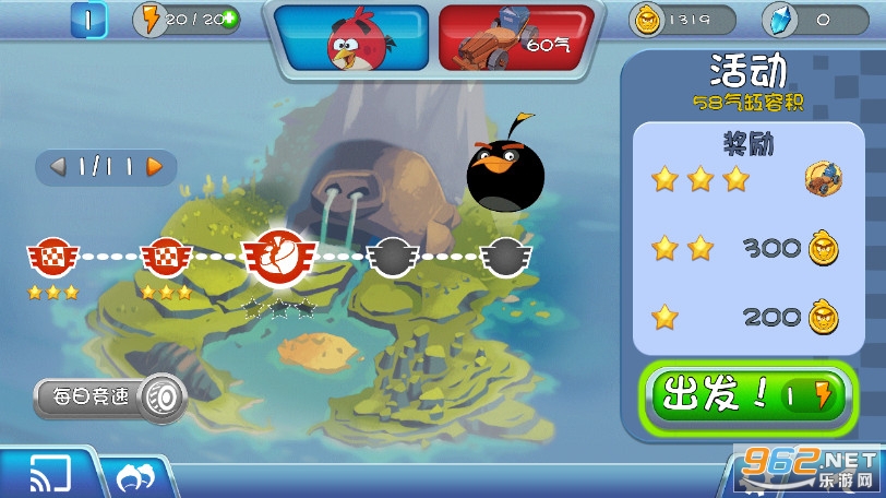 ��ŭ��С�񿨶������°�(Angry Birds Go)��ͼ3