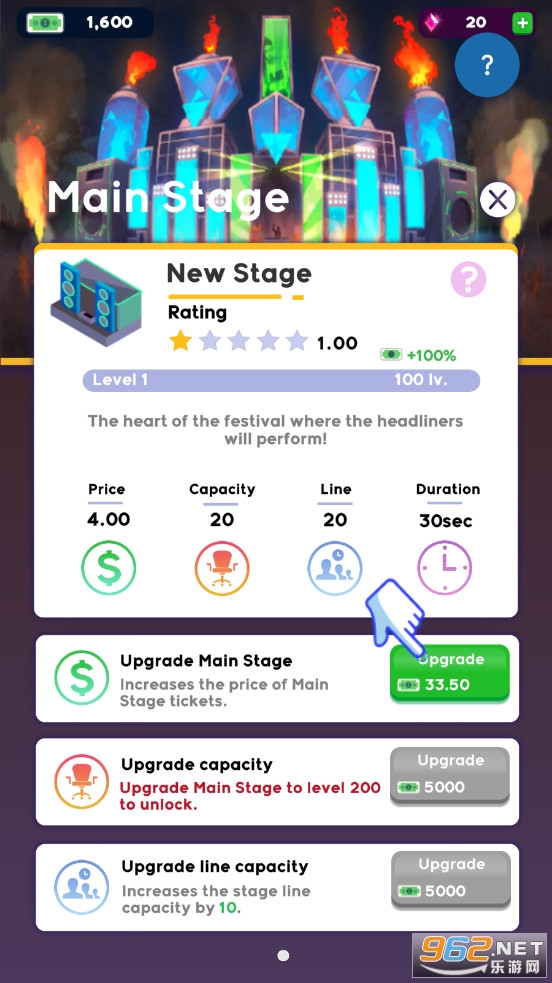 音乐节大亨(IdleMusicFestivalTycoon)截图4