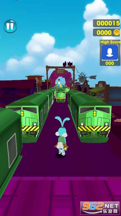 Rabbit Run 3d - Runner Games 2020���ӿ���3D��Ϸ��ͼ1