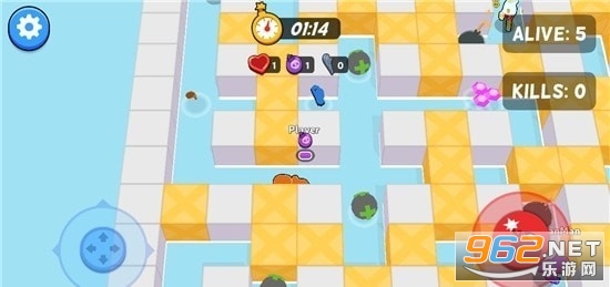 ը��С�Ӵ��Ҷ�Bomber.io��Ϸ�ٷ����ͼ0