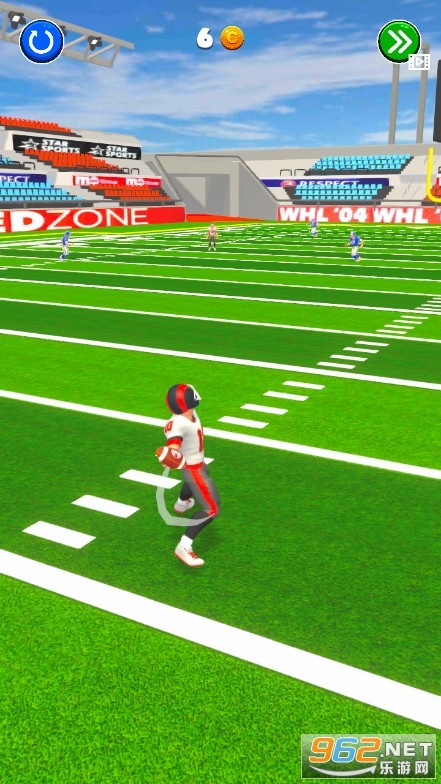 Hyper Touchdown 3D(超级投手3D手机版)截图2
