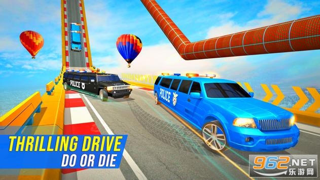 US Police Limo Ramp Car Stunts: Police Car Games(������������γ��µ��ؼ���Ϸ)��ͼ4