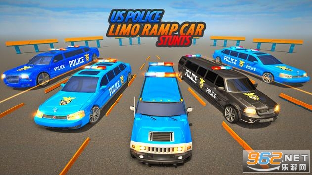 US Police Limo Ramp Car Stunts: Police Car Games(������������γ��µ��ؼ���Ϸ)��ͼ3
