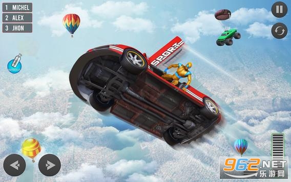Mega Ramp Car Stunt Driving Games - Car Games(Superhero Car Games����Ӣ��������Ϸ)v1.0.27 ��׿���ͼ2