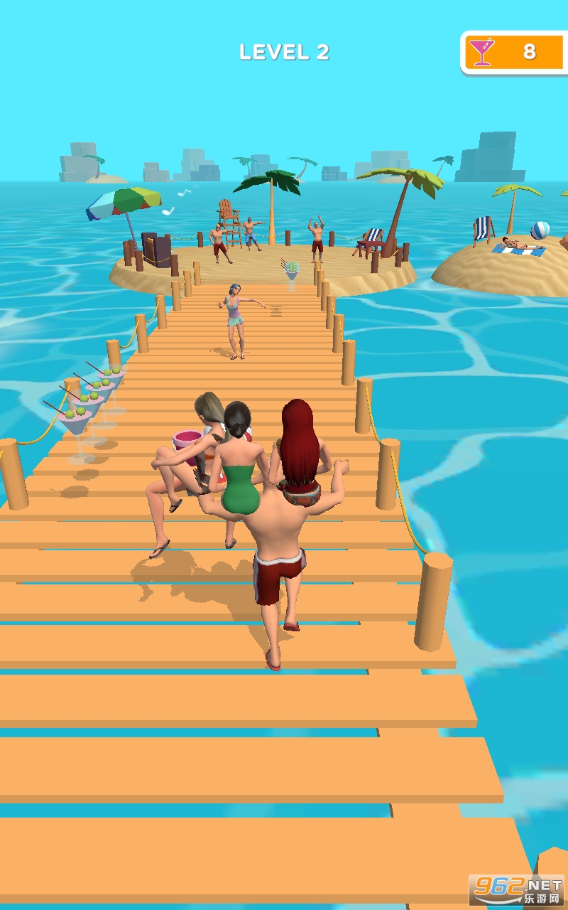 Beach Party Run(��̲�ɶ��ܿ���Ϸ)��ͼ1