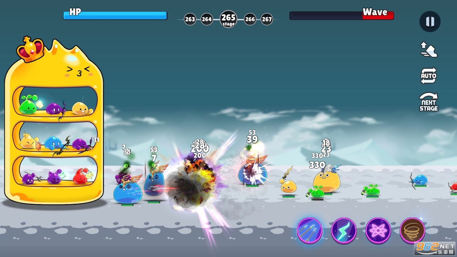 Grow Slime Castle(�ɳ�ʷ��ķ�Ǳ���Ϸ)��ͼ0