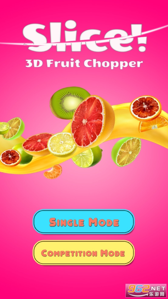 Slice! 3D Fruit Chopper��Ƭ3Dˮ���������Ϸv1.0.0.4 (Slice! 3D Fruit Chopper)��ͼ0