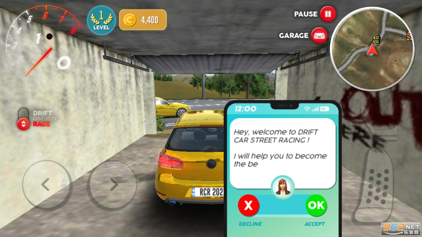 Ư�Ƴ���ͷ����Drift Car Street Racingv1.0.1��׿���ͼ1